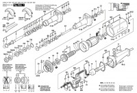 Bosch 0 602 211 001 ---- Hf Straight Grinder Spare Parts